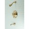 Kingston Brass KB36370AX Tub and Shower Faucet, Brushed Brass KB36370AX - alternate 2